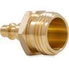 imageCraftsman Air Compressor 6 Gallon Pancake OilFree CMEC6150K and Camco Blow Out Plug With Brass Quick Connect 36143w Blow Out Plug