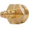 imageCraftsman Air Compressor 6 Gallon Pancake OilFree CMEC6150K and Camco Blow Out Plug With Brass Quick Connect 36143w Blow Out Plug