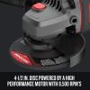 imageCraftsman V20 Angle Grinder 412Inch Tool Only CMCG450BTool  Battery  Charger