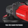 imageCraftsman V20 Angle Grinder 412Inch Tool Only CMCG450BTool  Battery  Charger