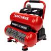 imageCRAFTSMAN Air Compressor Portable Air Tool Twin Tank 2Gallon 13 HP OilFree Max 125 PSI Pressure Model CMXECXA0220242 Red