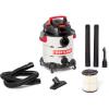 imageCRAFTSMAN CMXEVBE17155 10 Gallon 60 Peak HP Stainless Steel Wet Dry Vac Portable Shop Vacuum Wet and Dry with Filter Hose and Attachments for Home and Garage Use10 Gallon 60 Peak HP