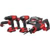 imageCRAFTSMAN V20 Cordless 6Tool Power Tool Combo Kit with 2 Batteries and Charger CMCK600D2