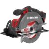 imageCRAFTSMAN V20 Cordless Circular Saw 612 inch Bare Tool Only CMCS500BCircular Saw Only