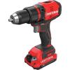 imageCRAFTSMAN V20 Cordless DrillDriver Kit 12 inch Battery and Charger Included CMCD710C2