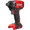 imageCRAFTSMAN V20 Cordless Impact Driver 14 inch Bare Tool Only CMCF813B