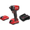 imageCRAFTSMAN V20 Cordless Impact Driver 14 inch Battery and Charger Included CMCF813C2