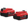 imageCRAFTSMAN V20 Lithium Ion Battery 40Amp Hour 2 Pack LED Charge Indicator CMCB2042