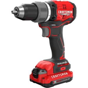imageCRAFTSMAN RP Cordless DrillDriver Kit with 2 Batteries and Charger Brushless CMCD713C2