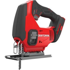 imageCRAFTSMAN V20 Cordless Jig Saw 3 Orbital Settings Up to 2500 SPM Bare Tool Only CMCS600BJig Saw Tool Only