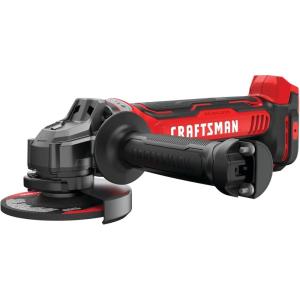 imageCraftsman V20 Angle Grinder 412Inch Tool Only CMCG450BBrushless Grinder Tool Only