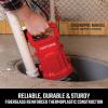 imageCRAFTSMAN 12 HP Fiberglass Reinforced Thermoplastic Fully Submersible Sump Pump Efficient MultiUse Electric Water Pump PiggyBack Vertical Float Switch 10 Ft Cord 4100 GPH12 HP