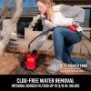 imageCRAFTSMAN 14 HP Fiberglass Reinforced Thermoplastic Fully Submersible Water Utility TransferRemoval Pump Efficient MultiUse Electric Water Pump 15 Ft Cord 2500 GPH12 HP