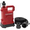 imageCRAFTSMAN 14 HP Fiberglass Reinforced Thermoplastic Fully Submersible Water Utility TransferRemoval Pump Efficient MultiUse Electric Water Pump 15 Ft Cord 2500 GPH13 HP