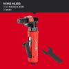 imageCRAFTSMAN 14in Angle Die Grinder with Spindle Lock 21000 RPM HighSpeed Power Angled Head for Tight Areas Builtin Muffler Ergonomic Insulated Handle