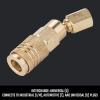 imageCRAFTSMAN 14in Universal Swivel Coupler Female 360Degree Rotation Brass Construction Industrial ampamp Automotive Compatibility