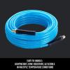 imageCRAFTSMAN 14in x 50ft Polyurethane Air Hose Lightweight KinkResistant 300 PSI Flexible Ideal for Nailers ampamp Staplers
