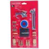 imageCRAFTSMAN 18Piece Air Compressor Accessory Kit Includes Blow Gun Tire Inflator Brass Fittings and Storage Bag