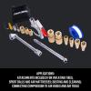 imageCRAFTSMAN 18Piece Air Compressor Accessory Kit Includes Blow Gun Tire Inflator Brass Fittings and Storage Bag