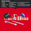 imageCRAFTSMAN 18Piece Air Compressor Accessory Kit Includes Blow Gun Tire Inflator Brass Fittings and Storage Bag
