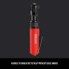 imageCRAFTSMAN 38in Air Ratchet Wrench Maximum Torque 50 ftlbs Insulated Handle Easy Access Switch 44 SCFM at 90 PSI