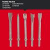 imageCRAFTSMAN 5Piece Air Chisel Set 0401in Shank Hardened Alloy Steel Variety of Chisel Heads for Multiple Applications
