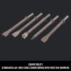 imageCRAFTSMAN 5Piece Air Chisel Set 0401in Shank Hardened Alloy Steel Variety of Chisel Heads for Multiple Applications