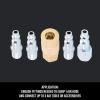 imageCRAFTSMAN 5pc NPT CouplerPlug Kit Industrial Quick Connect Steel and Brass 14in NPT Threads