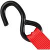 imageCRAFTSMAN CMXAZBS15004 BlackRed 1quot x 12 Ratchet Tie Down Straps  LightMidWeight Duty 1500 lb Break Strength 4 Pack4 Pack