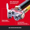 imageCRAFTSMAN Dual Foot Inflator and Gauge 20120 PSI Builtin Relief Valve 14Inch NPT Air Inlet