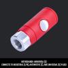 imageCRAFTSMAN Push Button Coupler Female 14in NPT Industrial and Automotive Plug Compatibile QuickDisconnect