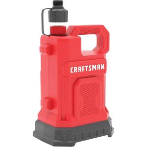 imageCRAFTSMAN 14 HP Fiberglass Reinforced Thermoplastic Fully Submersible Water Utility TransferRemoval Pump Efficient MultiUse Electric Water Pump 15 Ft Cord 2500 GPH13 HP