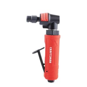 imageCRAFTSMAN 14in Angle Die Grinder with Spindle Lock 21000 RPM HighSpeed Power Angled Head for Tight Areas Builtin Muffler Ergonomic Insulated Handle