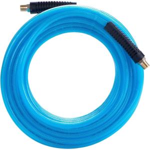 imageCRAFTSMAN 14in x 50ft Polyurethane Air Hose Lightweight KinkResistant 300 PSI Flexible Ideal for Nailers ampamp Staplers