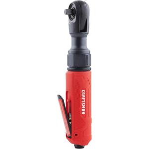 imageCRAFTSMAN 38in Air Ratchet Wrench Maximum Torque 50 ftlbs Insulated Handle Easy Access Switch 44 SCFM at 90 PSI