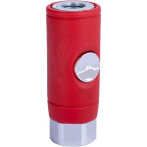 imageCRAFTSMAN Push Button Coupler Female 14in NPT Industrial and Automotive Plug Compatibile QuickDisconnect