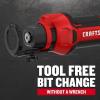 imageCRAFTSMAN 20V MAX Cut Out Tool Cordless Drywall Cutting Bare Tool Only CMCE200B