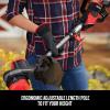 imageCraftsman V20 WEEDWACKER Cordless String Trimmer with Quickwind 13Inch CMCST920D2 Grey Black ampamp redw Cordless Starter Kit  NEW VERSION