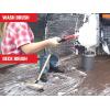 imageCRAFTSMAN CMXMKIT0130 4Piece Outdoor Tool Set with DGrip Poly Scoop Shovel Rake Squeegee Push Broom ampamp 6 Cubic Ft Wheelbarrow Red2Piece Wash Brush Pack