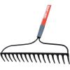 imageCraftsman 2Piece Garden Tool Set with Digging Shovel and Bow Rake Fiberglass Handles Cushion Grips for Landscaping Gardening ampamp Construction