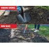 imageCraftsman 2Piece Garden Tool Set with Digging Shovel and Bow Rake Fiberglass Handles Cushion Grips for Landscaping Gardening ampamp Construction