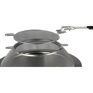 imageCRAFTSMAN 25quot Spark Screen for Smokeless Fire Pit XL Stainless Steel Mesh Lid Round Outdoor Fire Safety for Backyard Bonfires ampamp Campfires