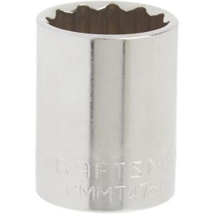 imageCRAFTSMAN Shallow Socket SAE 12Inch Drive 916Inch 12Point CMMT4750378