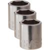 imageCRAFTSMAN Shallow Socket SAE 38Inch Drive 916Inch 6Point CMMT4300458 Pack of 3