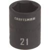 imageCRAFTSMAN Shallow Impact Socket Metric 12Inch Drive 24mm CMMT1587021 MM