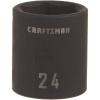 imageCRAFTSMAN Shallow Impact Socket Metric 12Inch Drive 24mm CMMT1587024 MM