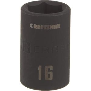 imageCRAFTSMAN Shallow Impact Socket Metric 12Inch Drive 24mm CMMT1587016 MM