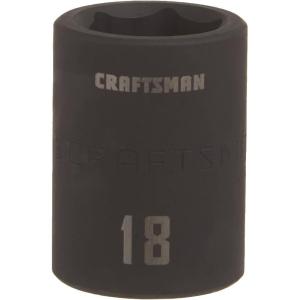 imageCRAFTSMAN Shallow Impact Socket Metric 12Inch Drive 24mm CMMT1587018 MM
