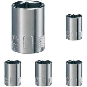 imageCRAFTSMAN Shallow Socket Metric 14Inch Drive 7mm 6Point CMMT4350311 MM Pack of 5
