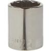 imageCRAFTSMAN Shallow Socket Metric 12Inch Drive 19mm 12Point CMMT4423825 MM